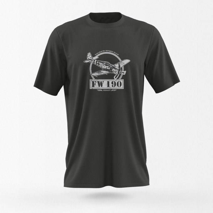 Fw-190 T-Shirt – Militär-Edition