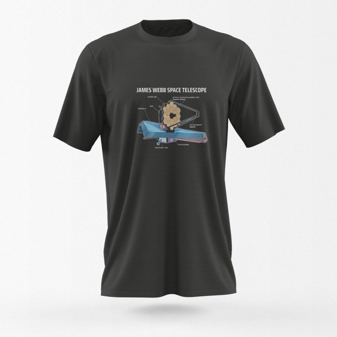 James-Webb-Teleskop T-Shirt – Bild 2