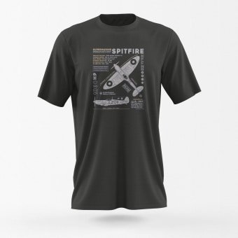 Spitfire Flugzeug-T-Shirt