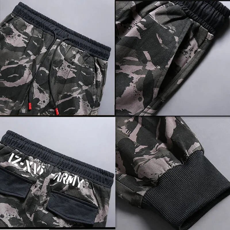 Streetwear-Camouflage-Cargo-Hosen – Bild 4