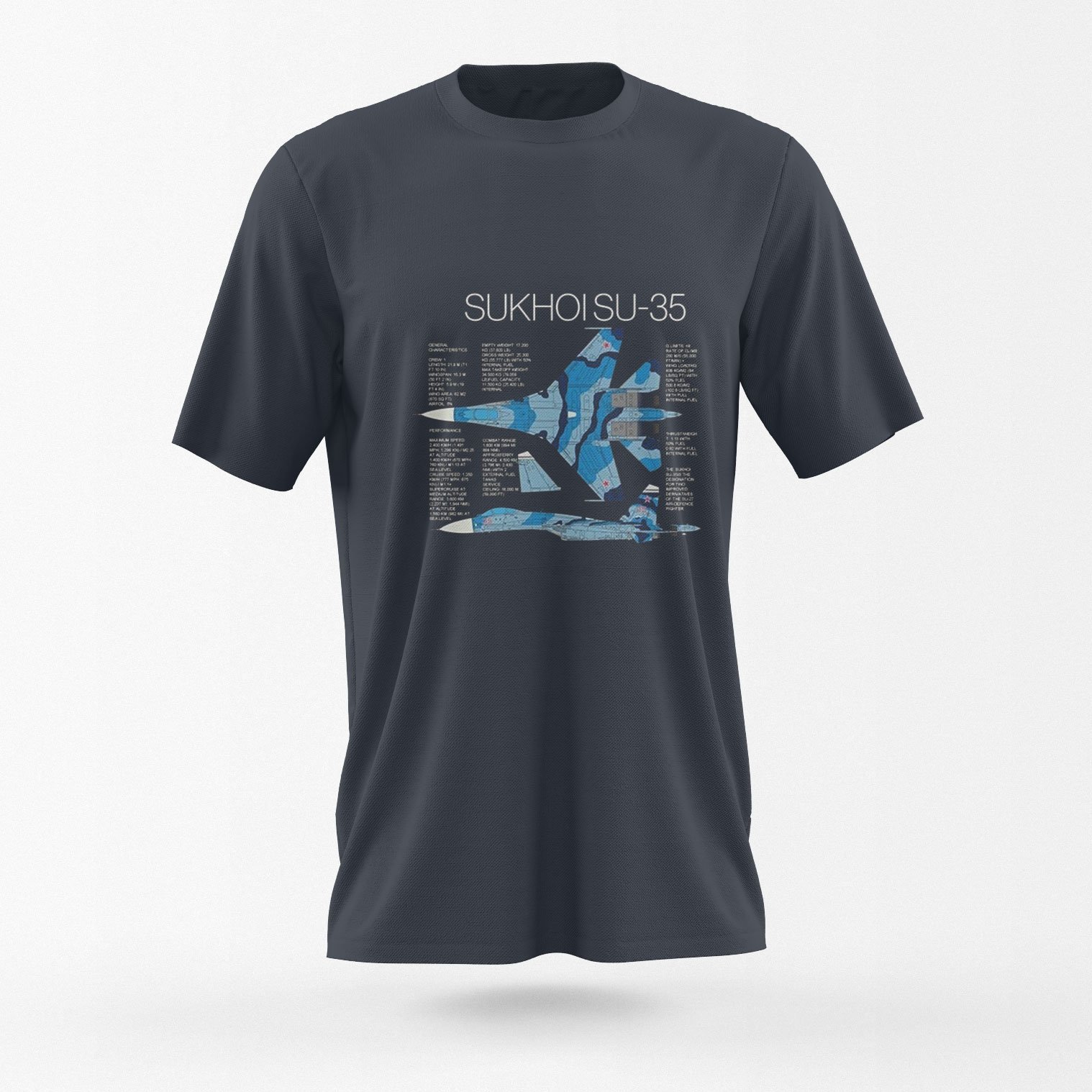 Taktisches Su-35 T-Shirt – Bild 2