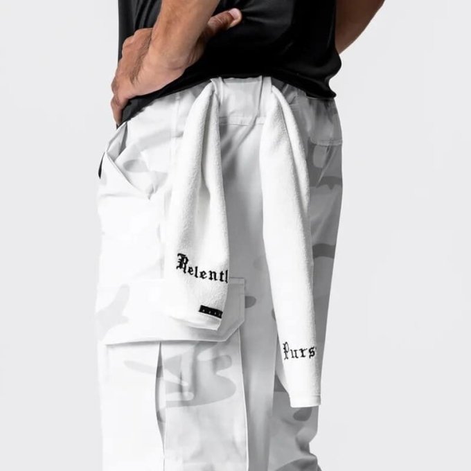 Weiße Camo-Jogger (Sportline) – Bild 7
