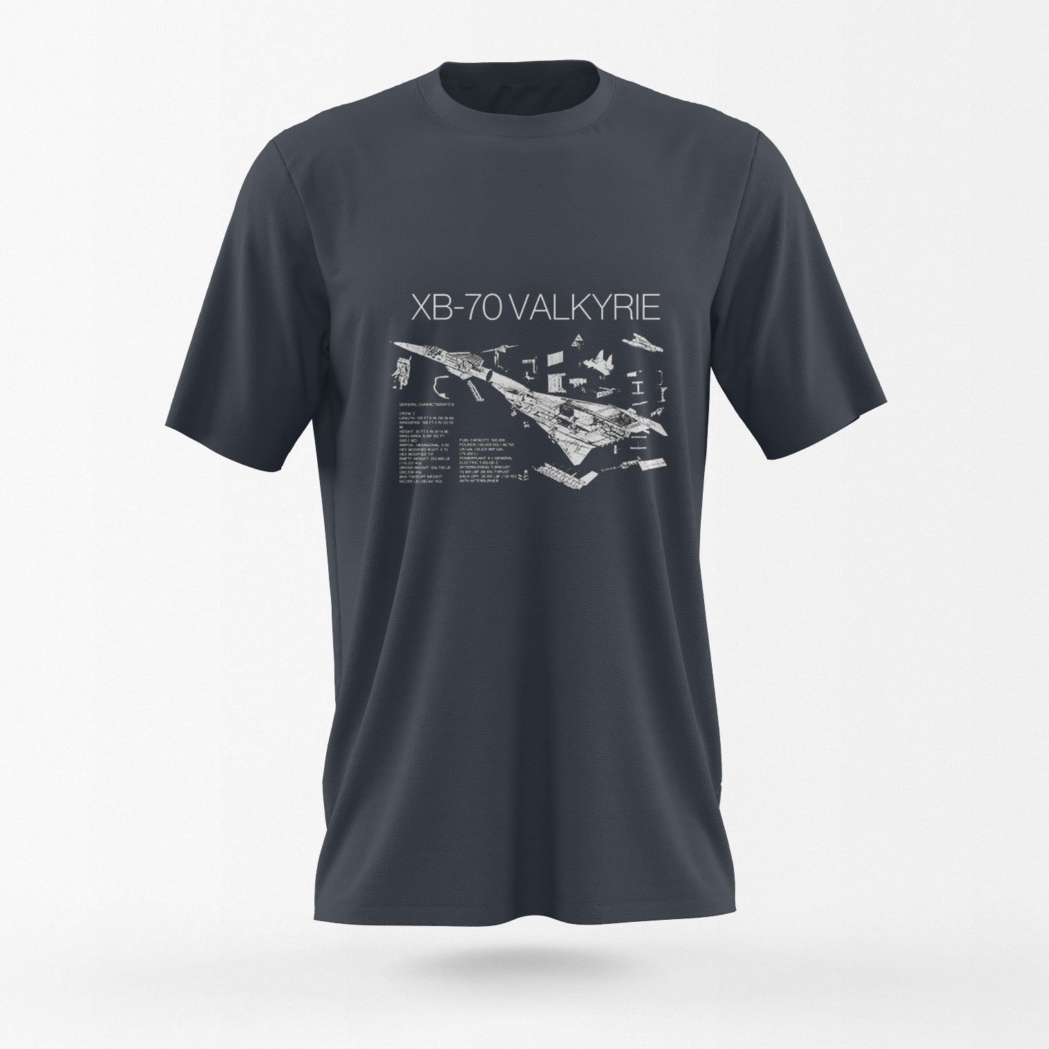 XB-70 Valkyrie – Militär-T-Shirt für Taktik-Fans