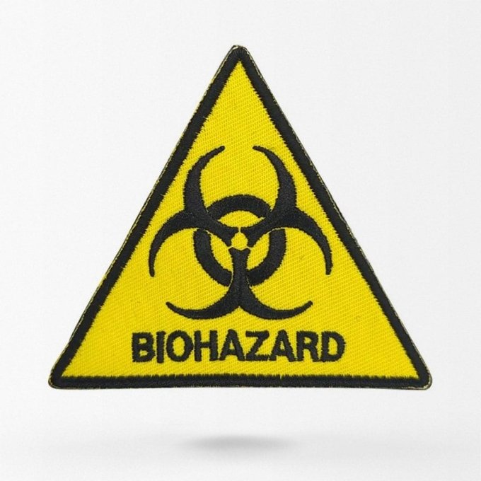 Biohazard-Aufnäher