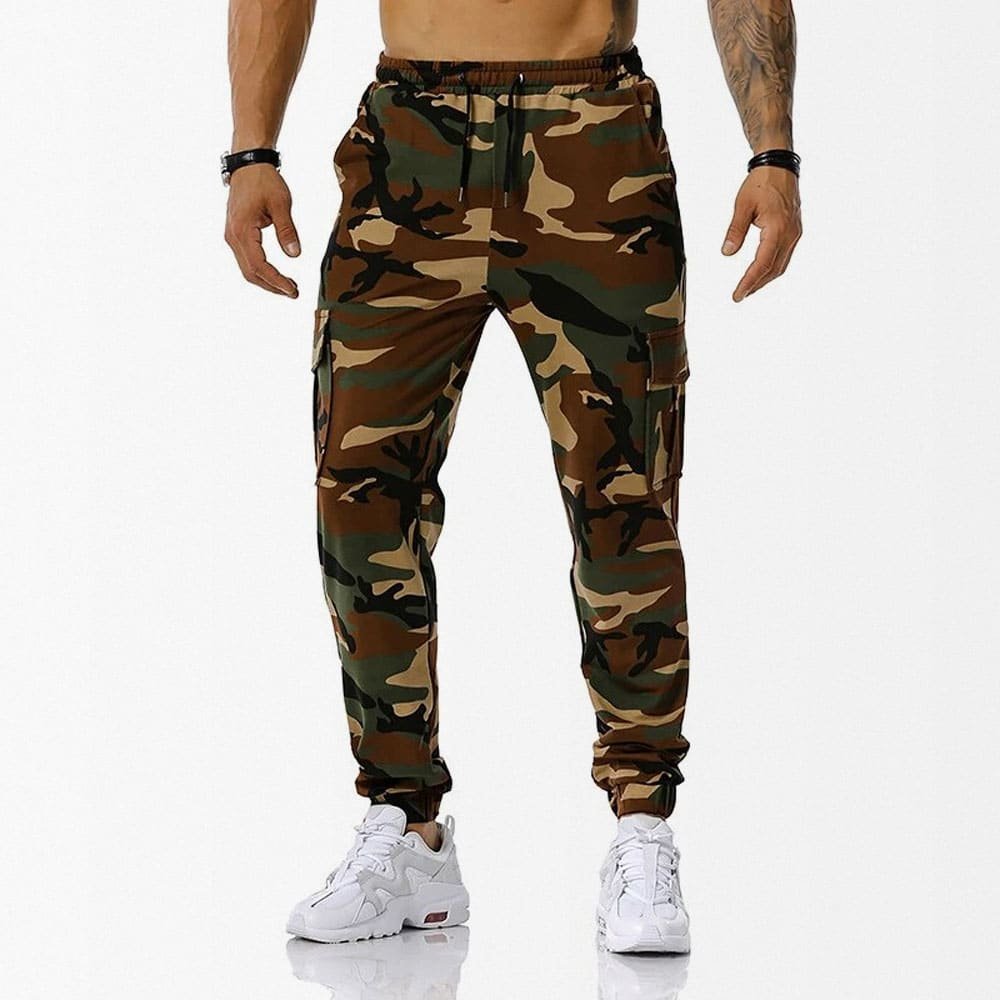 Camo-grüne Taktik-Jogger "Street"