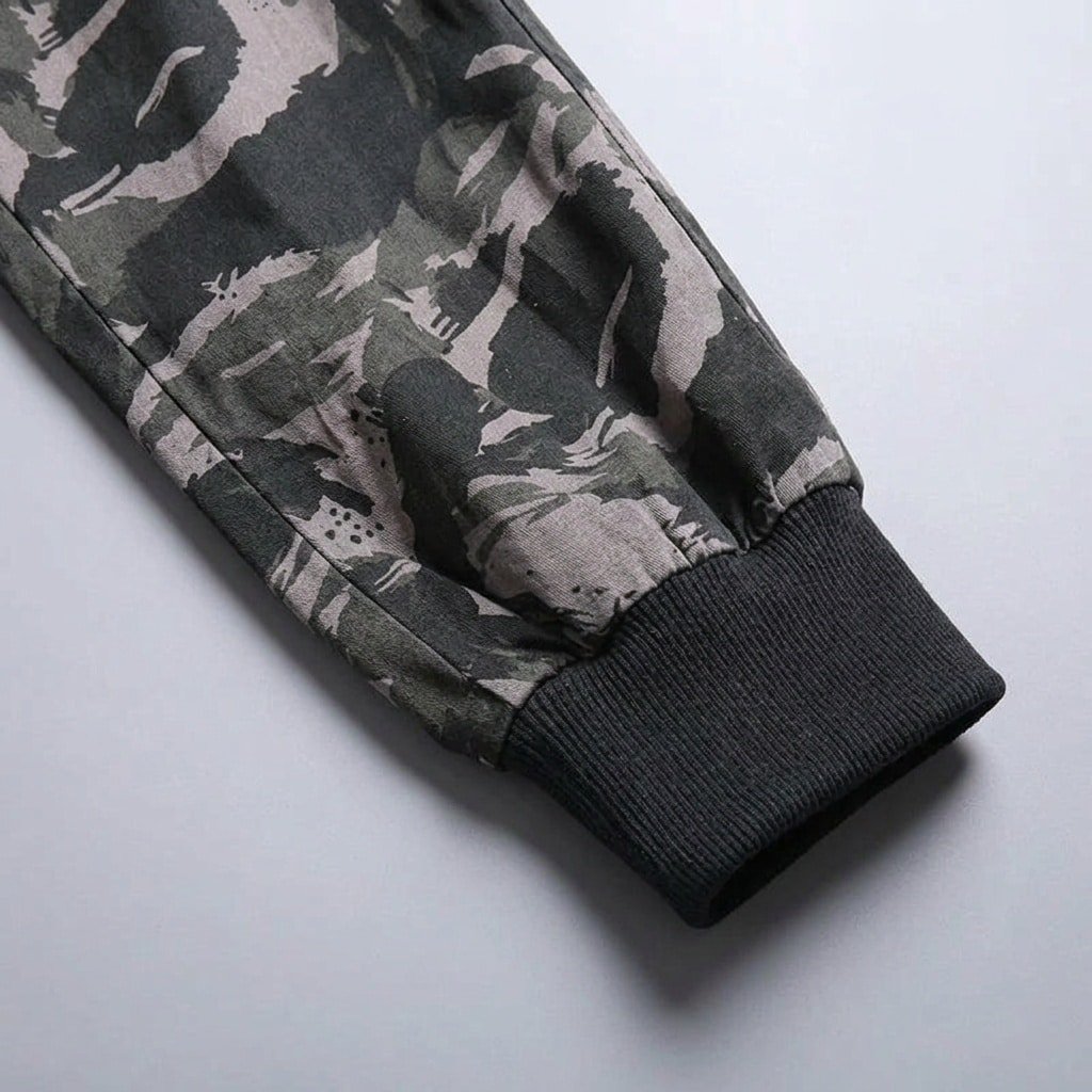 Streetwear camo cargo pants