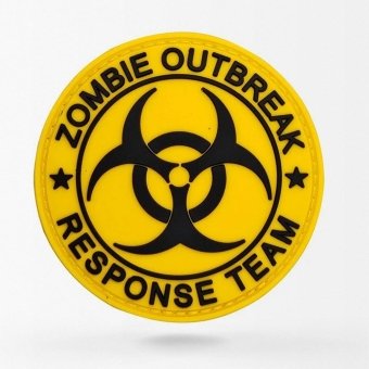 Zombie-Ausbruch Einsatzteam Aufnäher