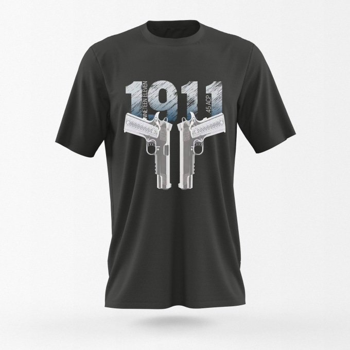 1911 T‑Shirt – Klassisches Militärdesign
