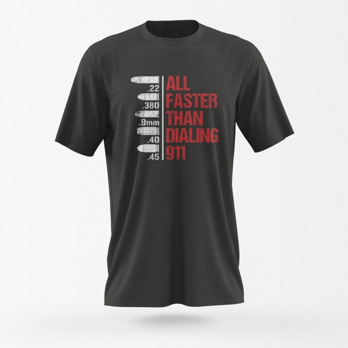T-Shirt "Schneller als 911"