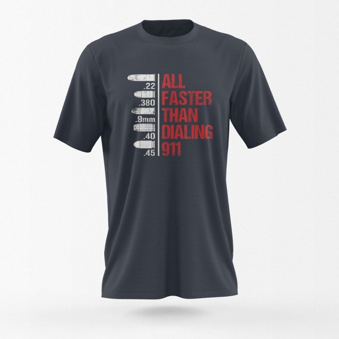 T-Shirt "Schneller als 911" – Bild 2