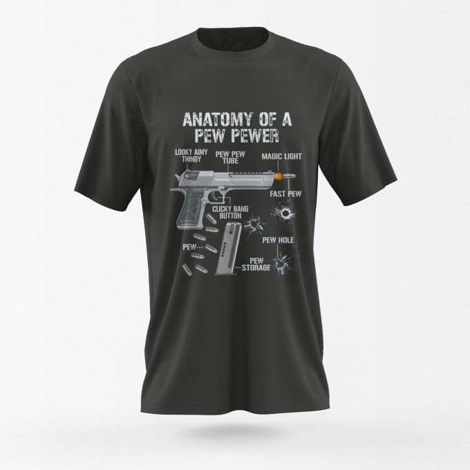 Pew Pewer – Taktisches T-Shirt für Militär- und Outdoor-Enthusiasten – Bild 3