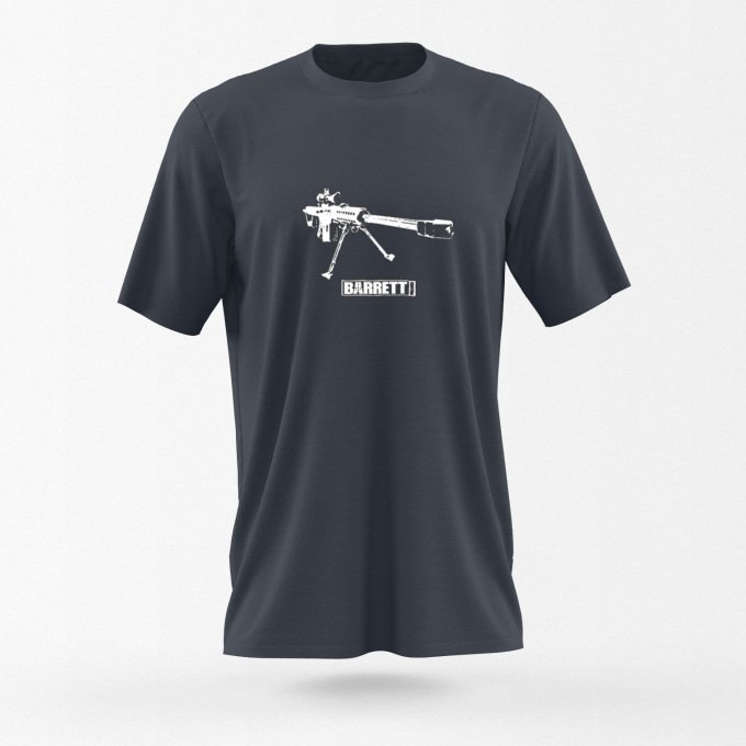 M82 Barrett T-Shirt – Militär-Design für Taktik-Fans – Bild 2