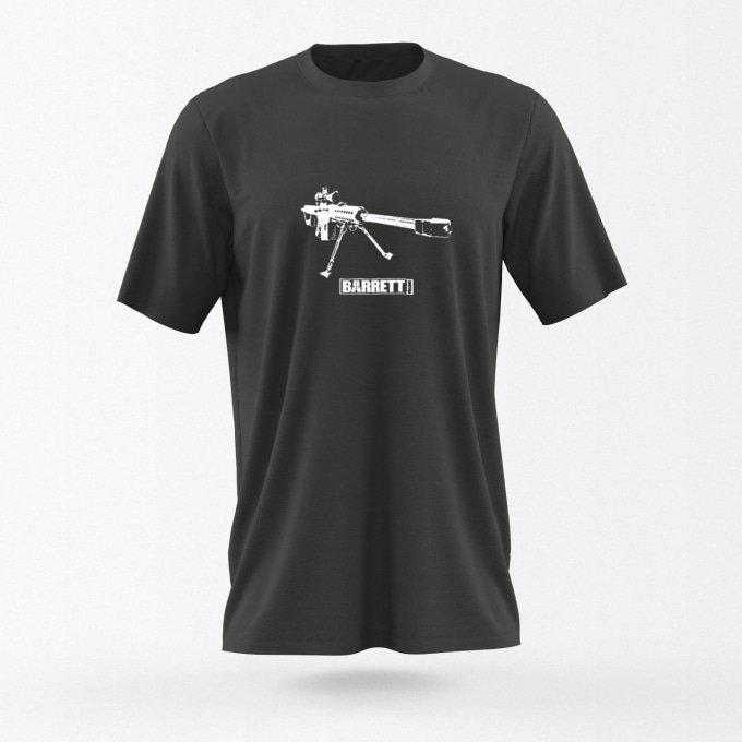 M82 Barrett T-Shirt – Militär-Design für Taktik-Fans