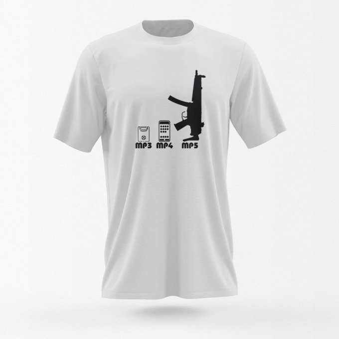 Taktisches MP5 T-Shirt – Bild 3