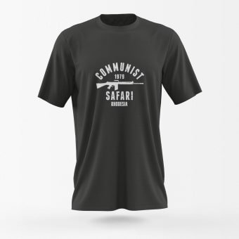 Kommunistisches Safari-Rhodesien T-Shirt