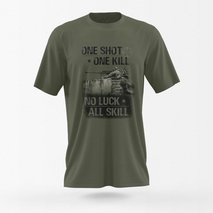 Taktik T-Shirt – Ein Schuss, ein Kill