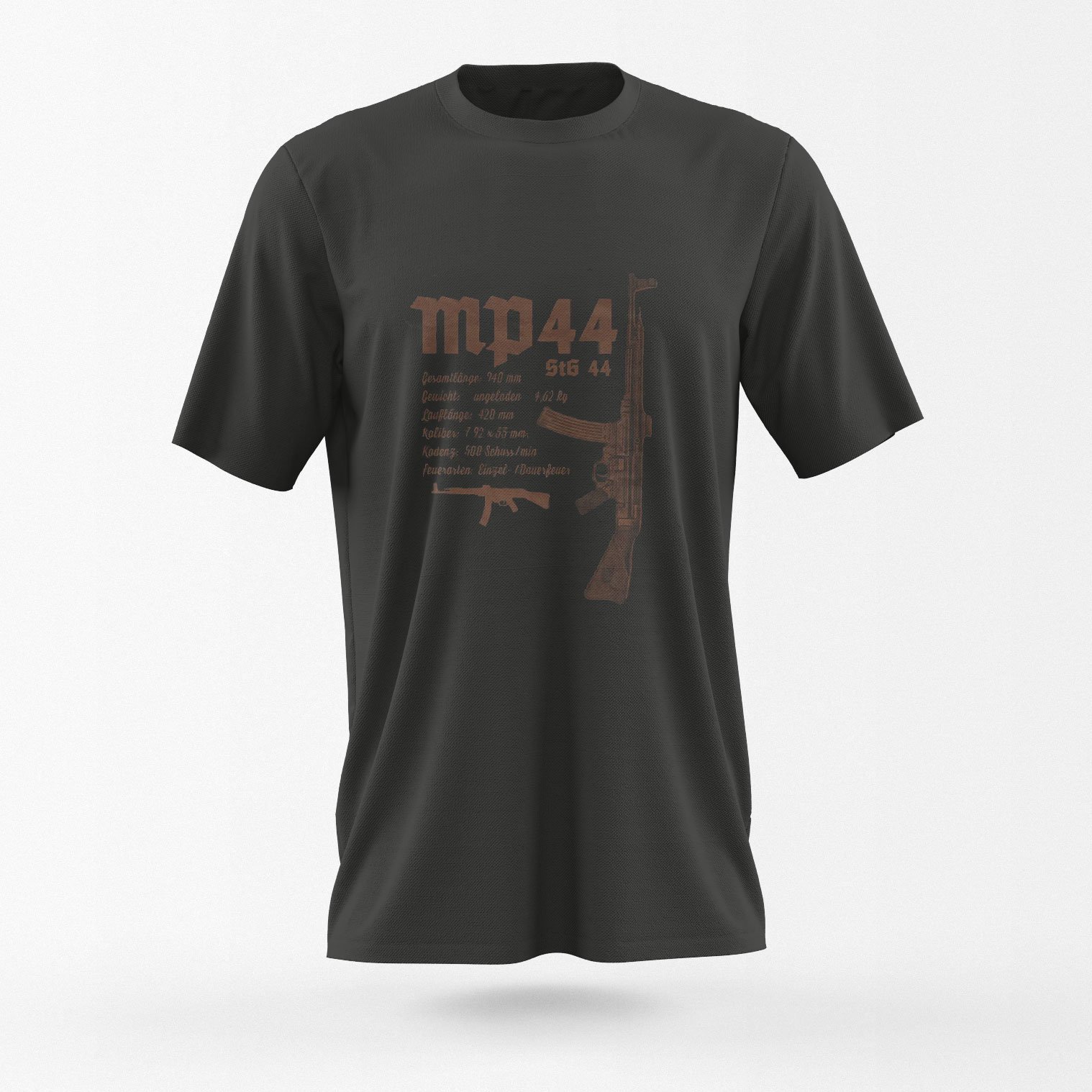STG 44 T-Shirt – Authentischer Militär-Look