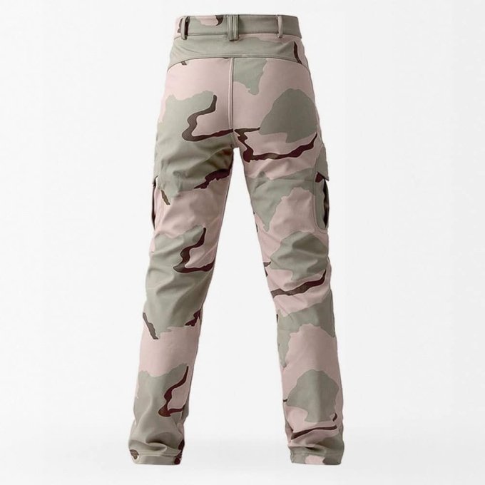 Wasserdichte Softshell-Taktikhose – 3 Farben: Desert – Bild 3