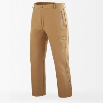 Waterproof-softshell-pants-Coyote