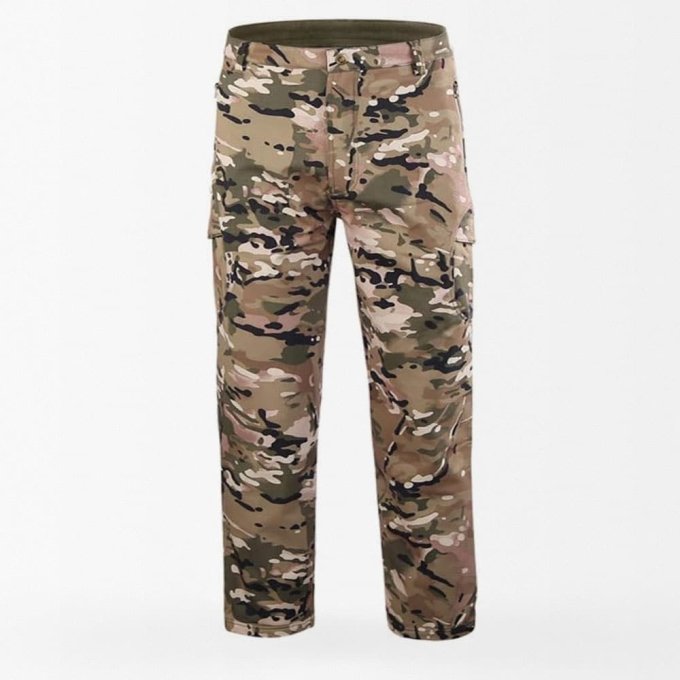 Wasserdichte Softshell-Taktikhose Multicam