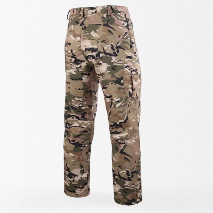 Wasserdichte Softshell-Taktikhose Multicam – Bild 3