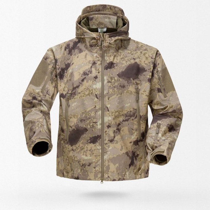Veter – Taktische Softshelljacke im A-TACS AU Camouflage