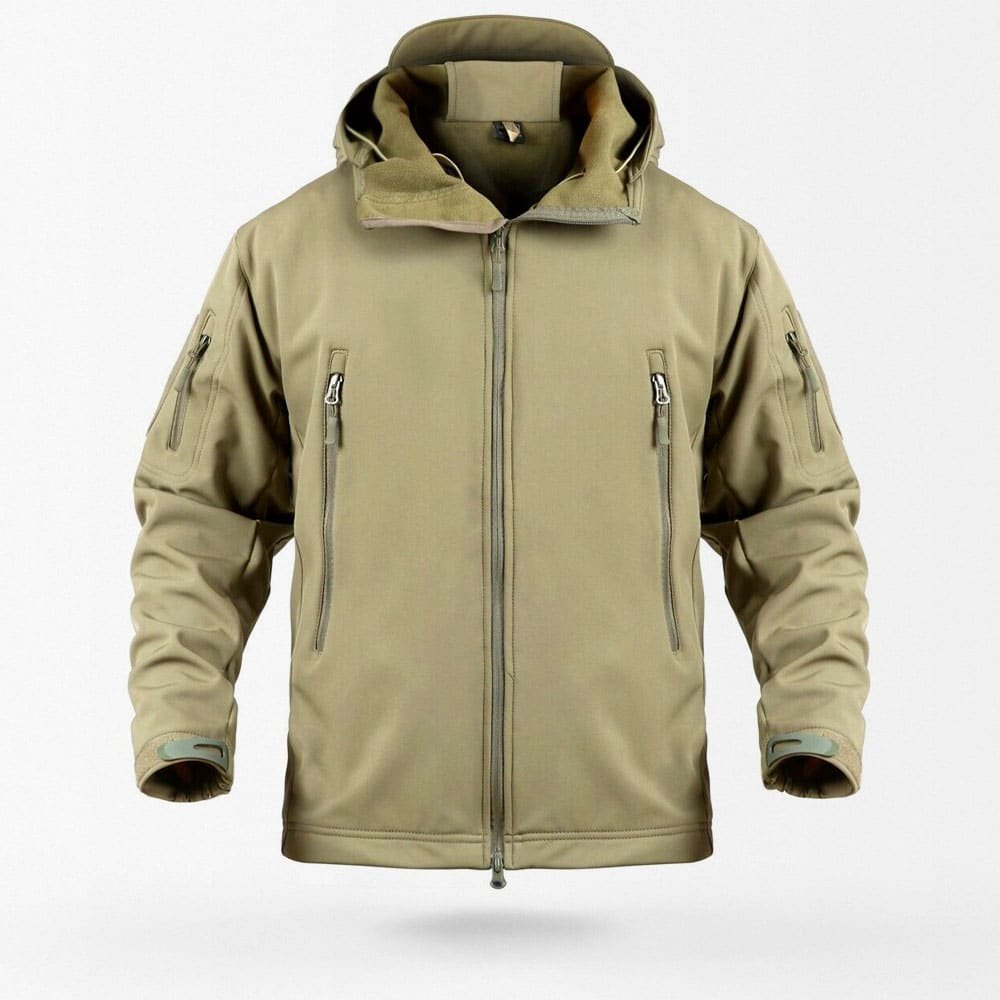 Taktische Softshell-Jacke in Khaki "Veter"