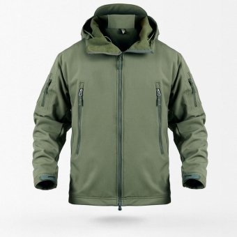Olivegrüne Softshell-Taktikjacke „Veter“