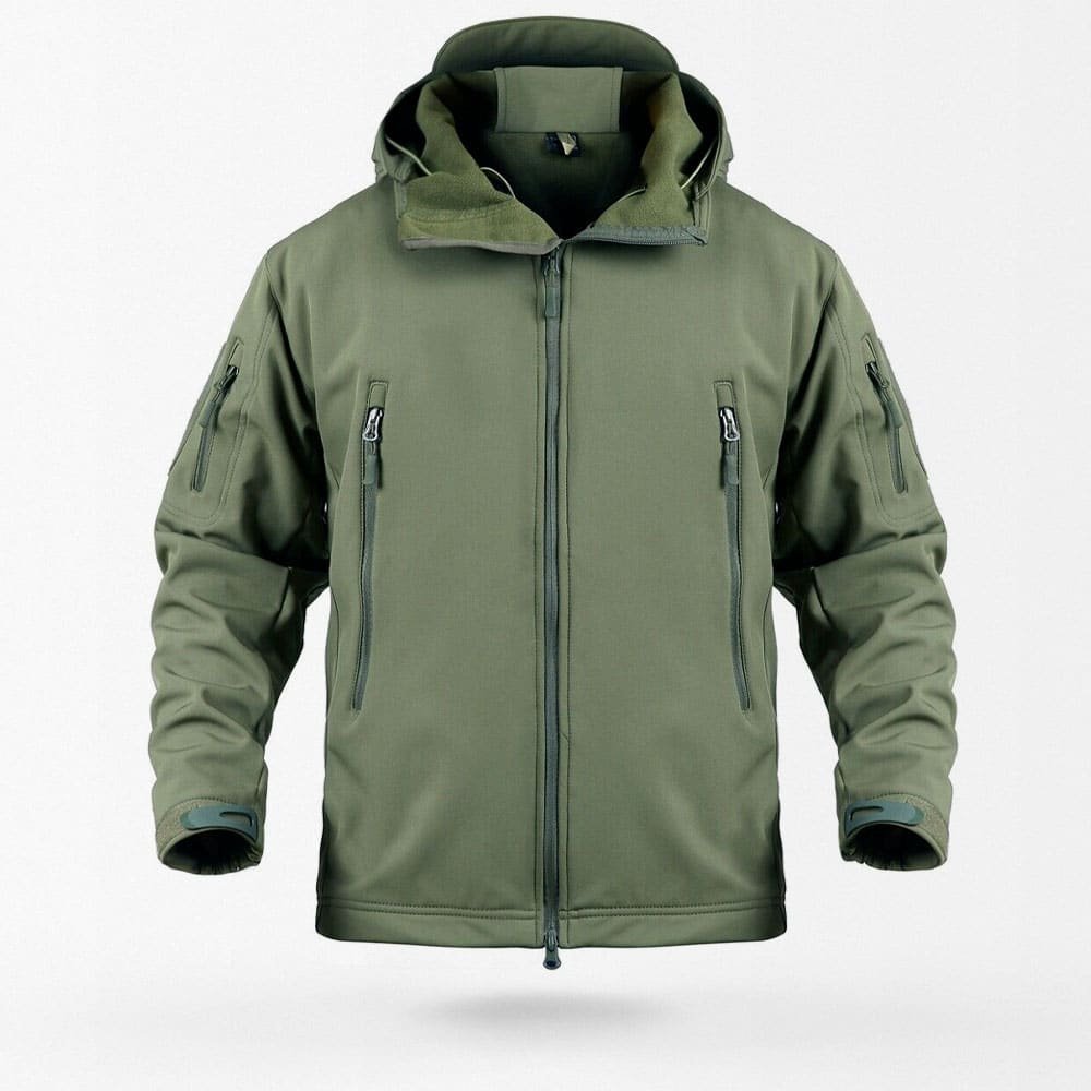 Olivegrüne Softshell-Taktikjacke „Veter“