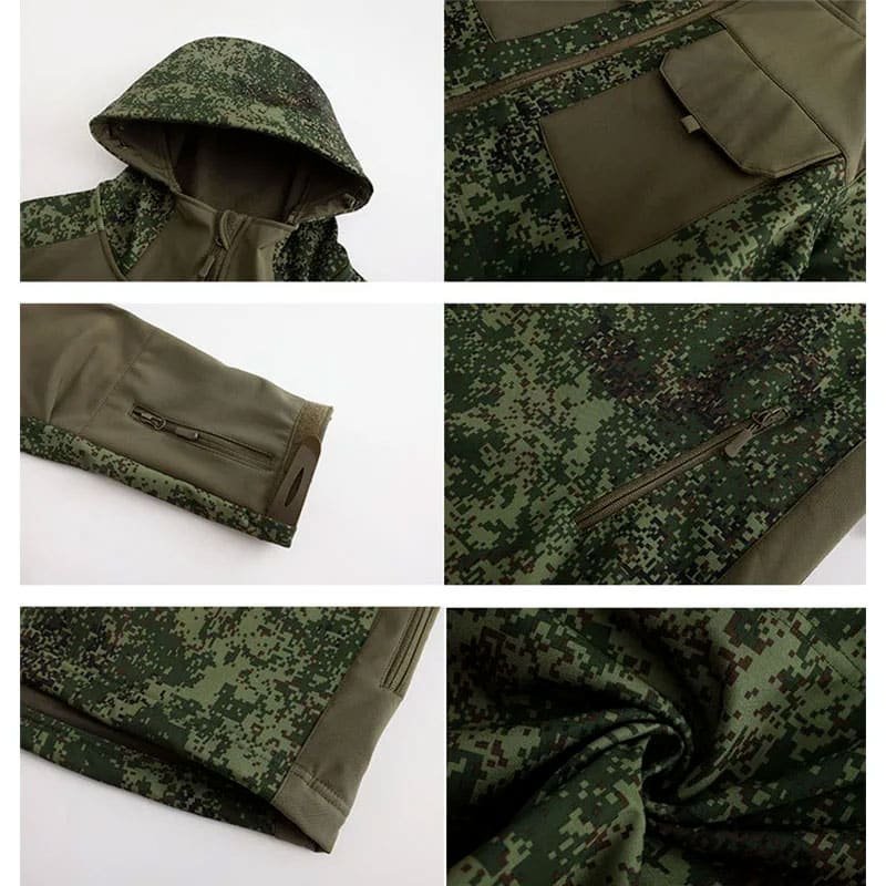 Softshelljacke Tough mit Brusttaschen – Bild 3