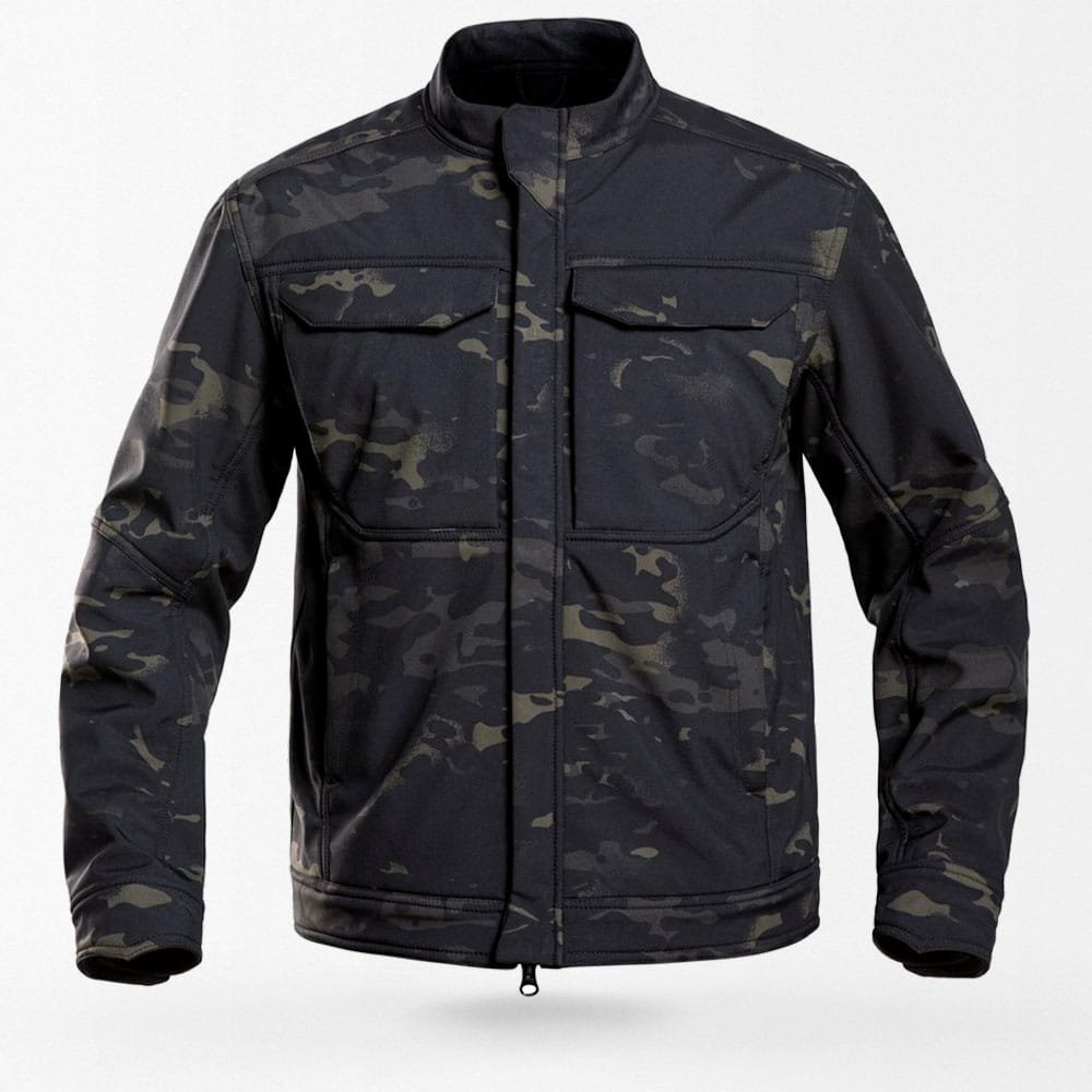 Taktische Softshelljacke ohne Kapuze "Gorod" – Bild 3