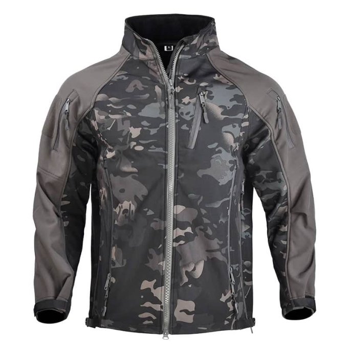 Zweifarbige Softshelljacke "Wild" – Bild 5