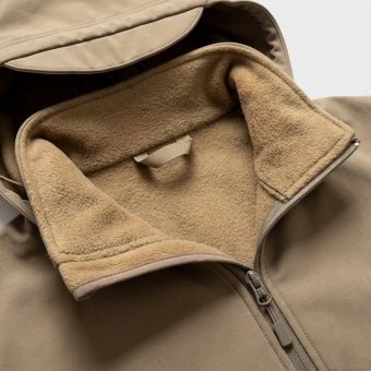 Coyote Brown softshell jacket “Veter”
