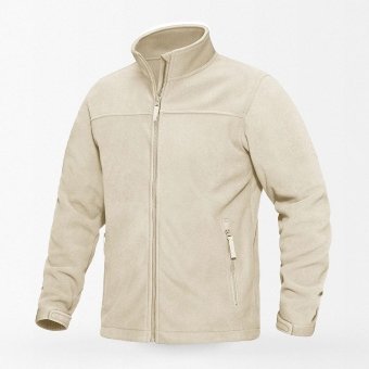 Winddichte Fleecejacke im Army-Look