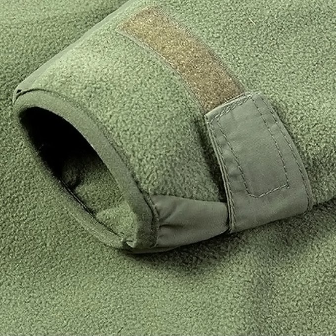Herren Militär-Fleecejacke – Bild 3