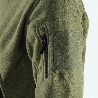 Military polar fleece jacket