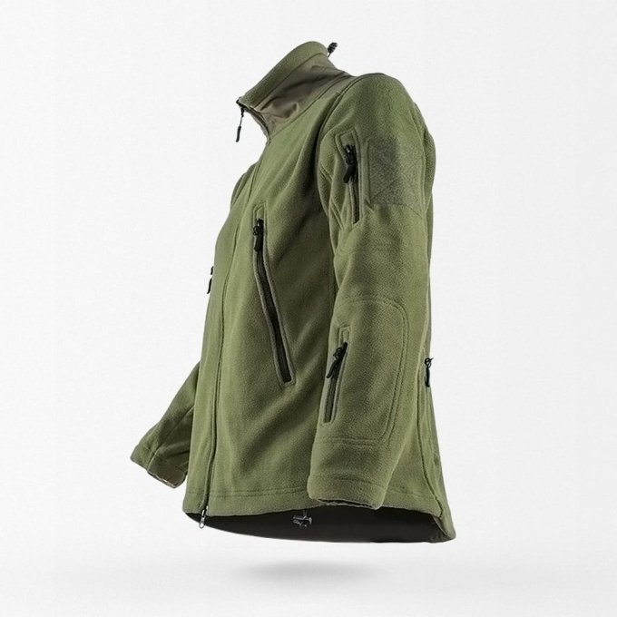 Militär-Polarfleecejacke – Bild 6