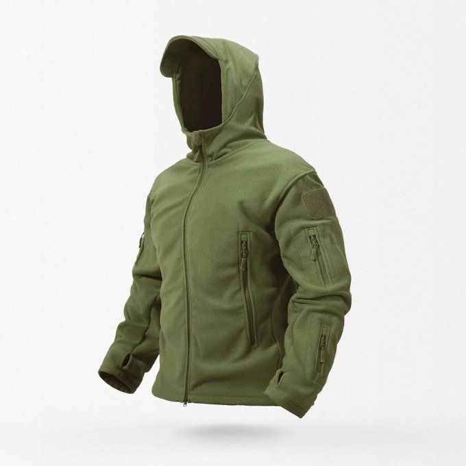 US-Militär Fleecejacke mit Kapuze