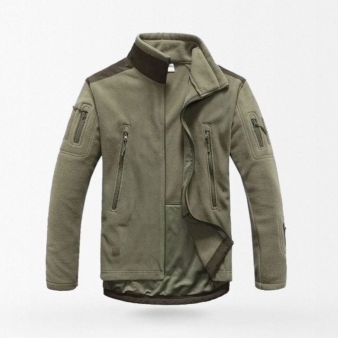 Winddichte taktische Fleecejacke