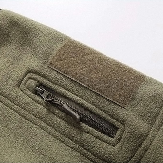Winddichte taktische Fleecejacke – Bild 4