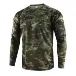 Schwarzes Camouflage-Langarmshirt photo review