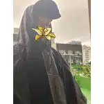 Schwarzer wasserdichter Militär-Poncho photo review