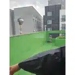 Schwarzer wasserdichter Militär-Poncho photo review