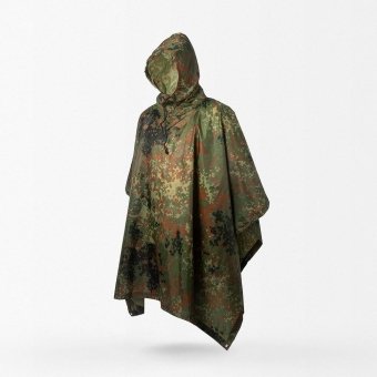 Flecktarn Regenponcho