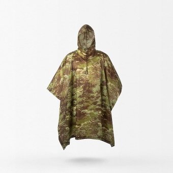 Multicam Tropic rain poncho