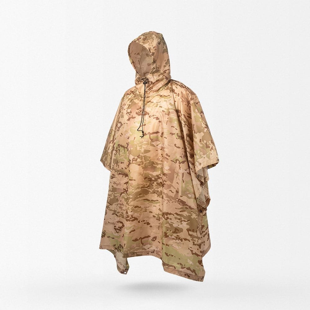 Multicam Regenponcho – Für arides Gelände