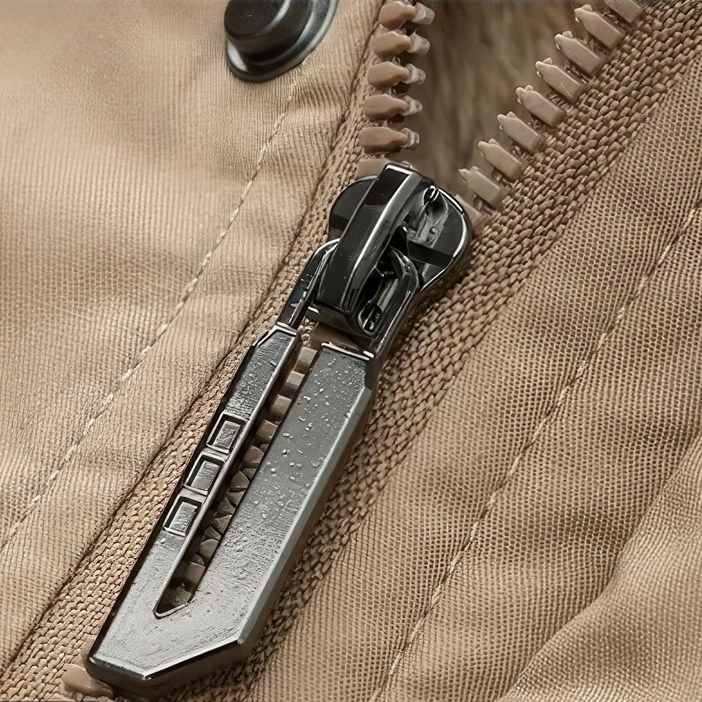 Armee-Parka mit Pelzbesatz – Bild 4