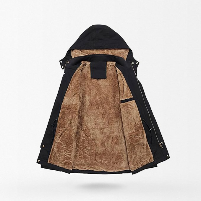 Gefütterter Armee-Parka – Bild 3