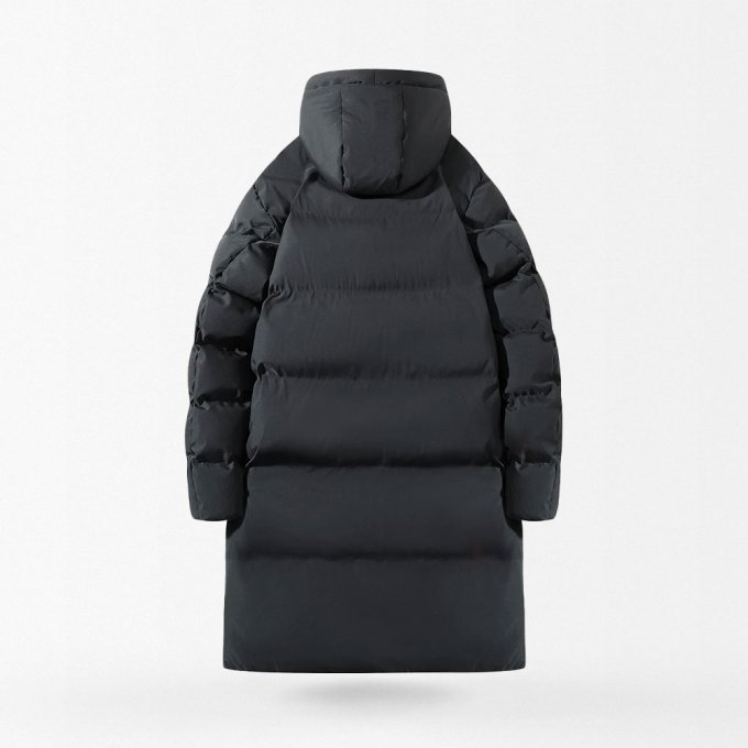 Lange Militärjacke für kalte Temperaturen – Bild 2