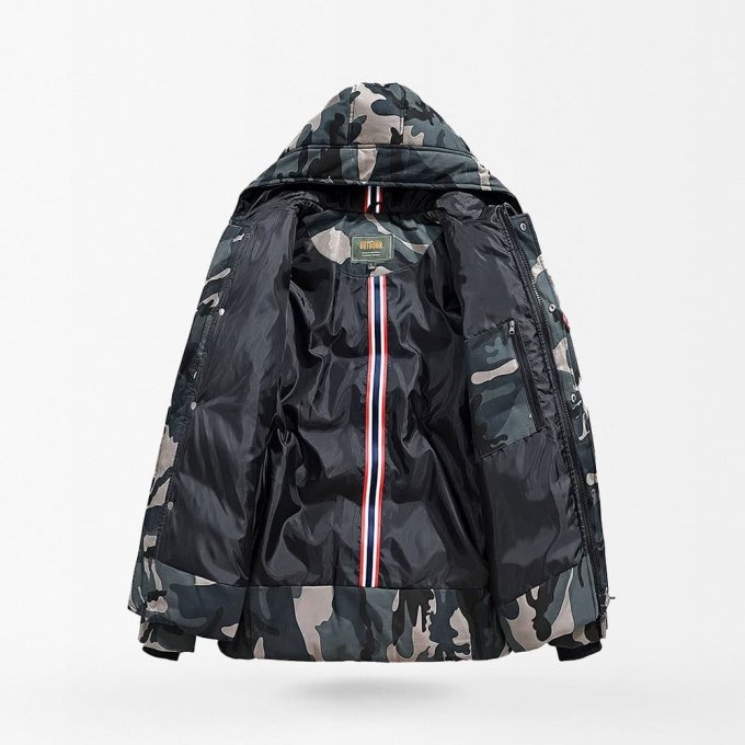 Militärischer Winter-Tarnparka – Bild 2
